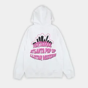 Vertabrae Atlanta Pop Up Hoodie White back