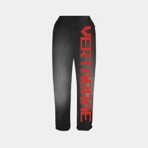 Vertabrae Logo Sweatpants Black/Red