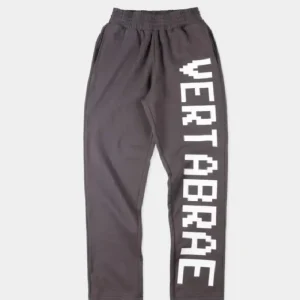 Vertabrae Logo Sweatpants Black/White